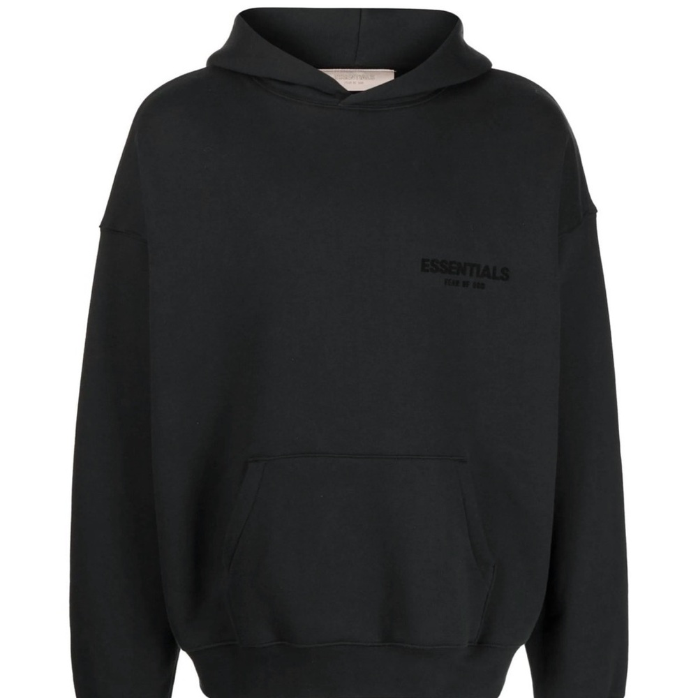 Fear of God Essentials Hoodie in Black